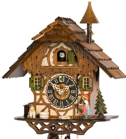 Horloge coucou mécanique chalet 1 jour chaumière_zoom