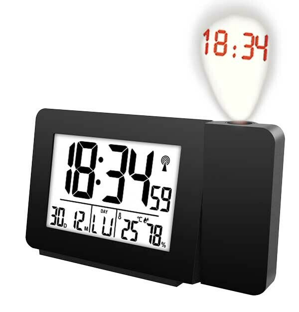 Reveil cube led lumière nuit alarm clock mario personnalisé prénom réf 17