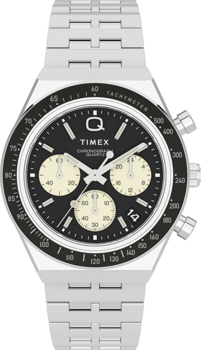 Montre de plongée TIMEX Q Chronograph acier